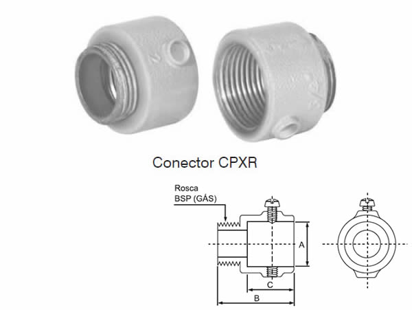 Conector CPXR 1/2